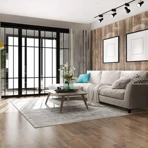 Representative interior - living room with garden access